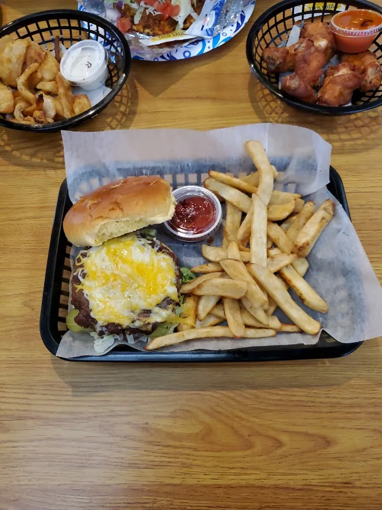 Ron's Burger with Everything